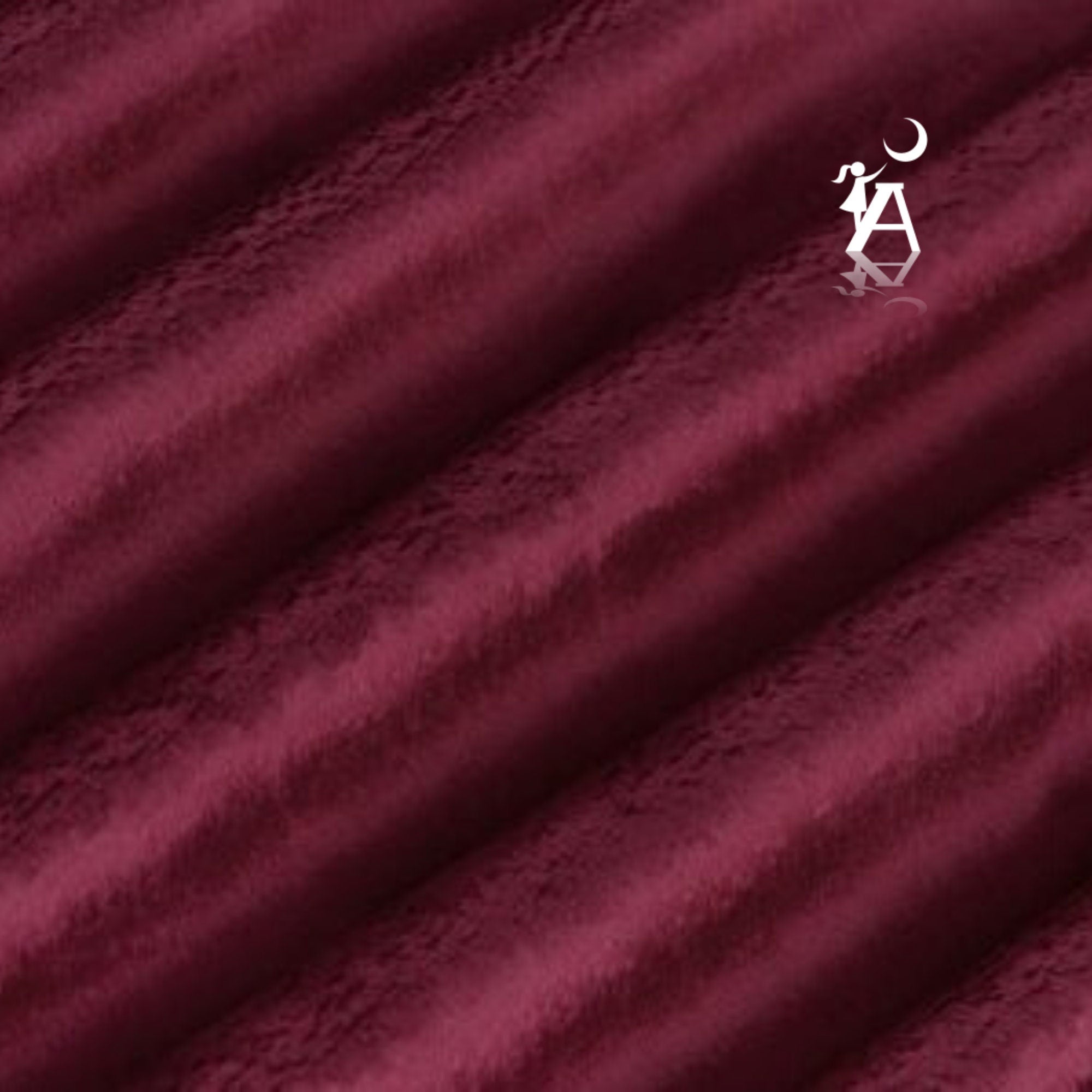 Shannon Fabrics Fabric 2 yards (72"x60") / Grape Solid Cuddle, Navy or Grape Minky , Shannon Fabrics, Cuddle Fabric, Cuddle Minky, Minky Fabric, Baby Blanket Fabric, Choose your cut & color