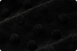Shannon Fabrics Fabric Black Black, Camel, and Latte Neutral Dimple Cuddle Minky Embossed Minky Sold in Two Yard Cuts