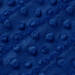 Shannon Fabrics Fabric Electric Blue Navy, Electric Blue, Royal Blue or Dark Turquoise Blue Dimple Cuddle Minky Embossed Minky Sold in Two Yard Cuts