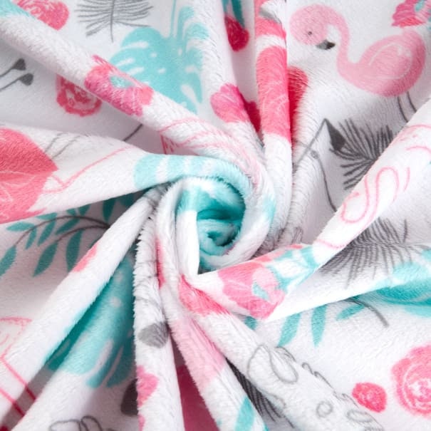 Shannon Fabrics Fabric Flamingo Blush Cuddle® Minky