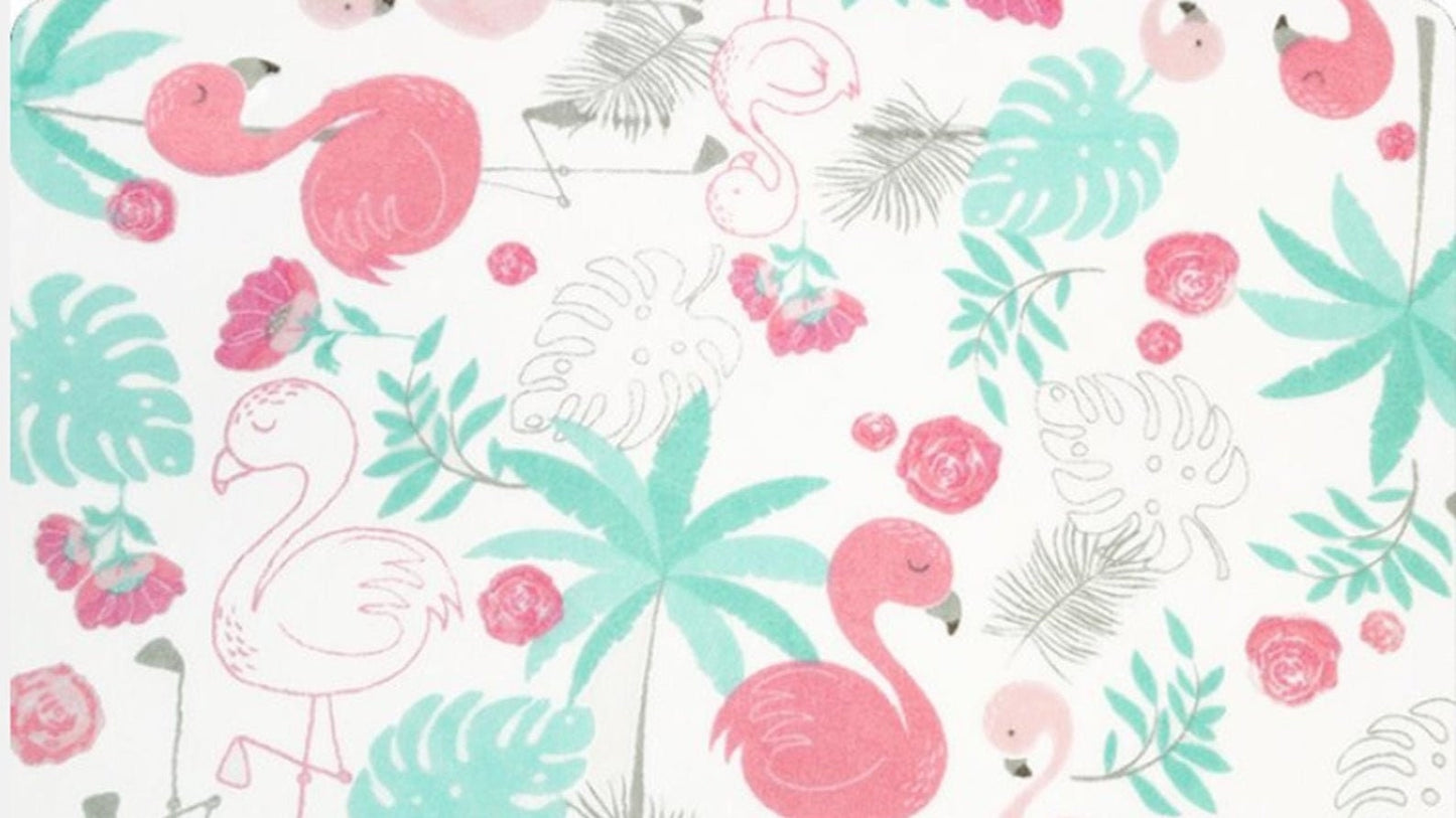 Shannon Fabrics Fabric Flamingo Blush Cuddle® Minky