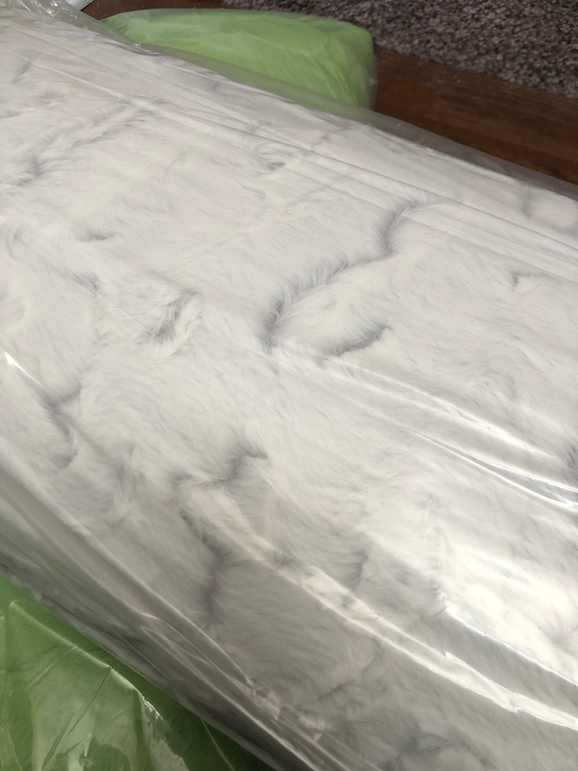 Shannon Fabrics Fabric Luxe Minky in Frosted Cloud Hide-Shannon Fabrics, CUDDLE® fabric, Celestial fabric, embossed minky, white minky baby blanket fabric