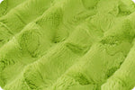 Shannon Fabrics Fabric Luxe Minky Lime Hide -Shannon Fabrics, Minky by the yard, nature fabric, cuddle fabric, baby blanket fabric