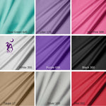 Shannon Fabrics Fabric Orange Silky Satin Solid
