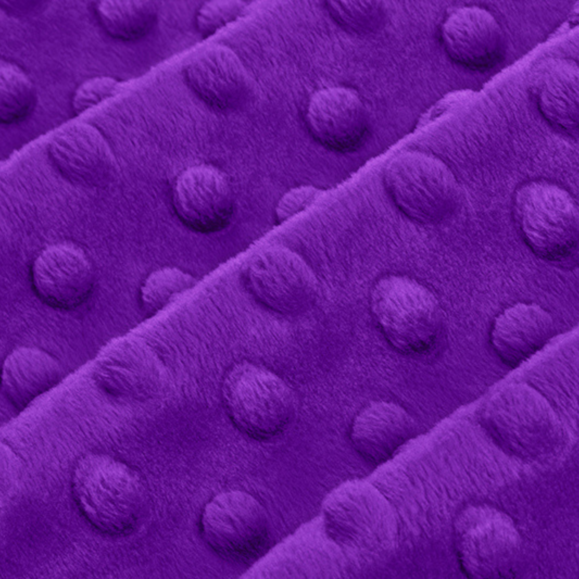 Shannon Fabrics Fabric Purple Lilac, Purple, or Raspberry Dimple Cuddle Minky Embossed Minky Sold in Two Yard Cuts