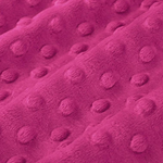 Shannon Fabrics Fabric Raspberry Lilac, Purple, or Raspberry Dimple Cuddle Minky Embossed Minky Sold in Two Yard Cuts