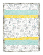 Shannon Fabrics Quilt Kit Cuddle® Kit Ear For You Snow Nursery Quilt Kit includes backing with FREE Sew Together Tuesday Video Tutorial