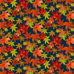 Studio E Auburn Fox Fabric bundle available as FQ, 1/2 yard or 1 yard with 2 panels (8 fabric pieces & 2 panels)