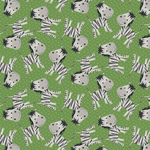 Studio E Fabric Bundle At The Zoo Fat Quarter Fabric Bundle, 9 cotton quilting fabrics & 1 panel