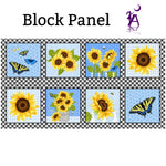 Studio E Fabric Sunny Sunflowers by Studio E Fabric Bundle, FQ Bundle Fabric, Honey Bee Cotton Fabric, Sunflower Panel, Sunflower Blocks, Bee Fabric