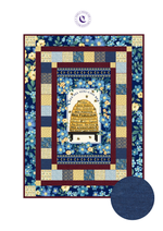 Studio E Quilt Kit Kit w/backing Ink Beginner Quilt Kit Bee All You Can Bee DIY Panel Quilt 50" x 68" approximate finished size