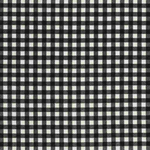 Timeless Treasures Fabric 1 yard (36"x44") Black Gingham Cotton fabric from Home is Where My Honey Is by Timeless Treasures