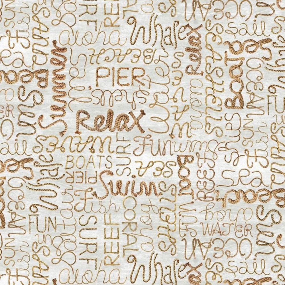 Timeless Treasures Fabric Beach and Nautical FQ Fabric Bundle with Beach Dreams PANEL 9 FQ prints and 1 Panel