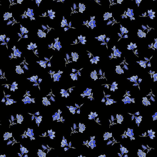 Timeless Treasures Fabric Bundle Fleur Butterflies Utopia by Chong-A-Hwang 1/2 yard Fabric Bundle Butterfly Includes Panel and 10 fabric cuts in 1/2 yard size (5 yards of fabric + 1 panel)