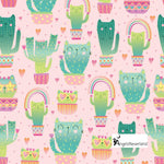 Timeless Treasures Fabric Timeless Treasures All over sloths fabric or small pink hearts fabric