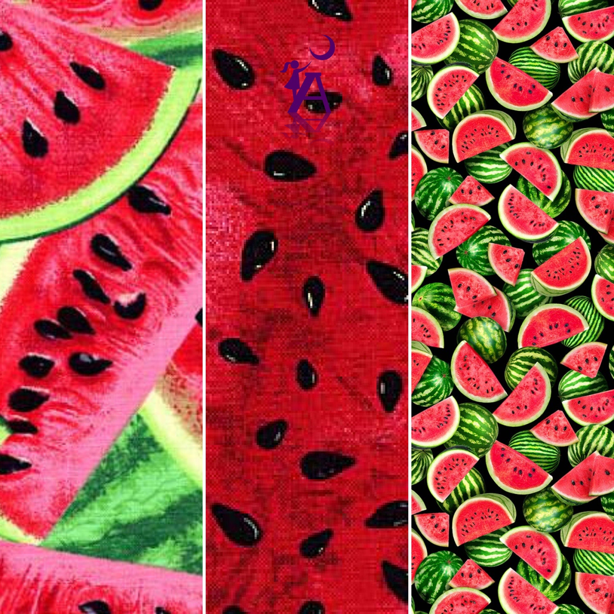 Water melon high quality theme minky