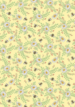 Timeless Treasures Quilt Kit Beginner Quilt Kit Bee All You Can Bee DIY Panel Quilt 50" x 68" approximate finished size