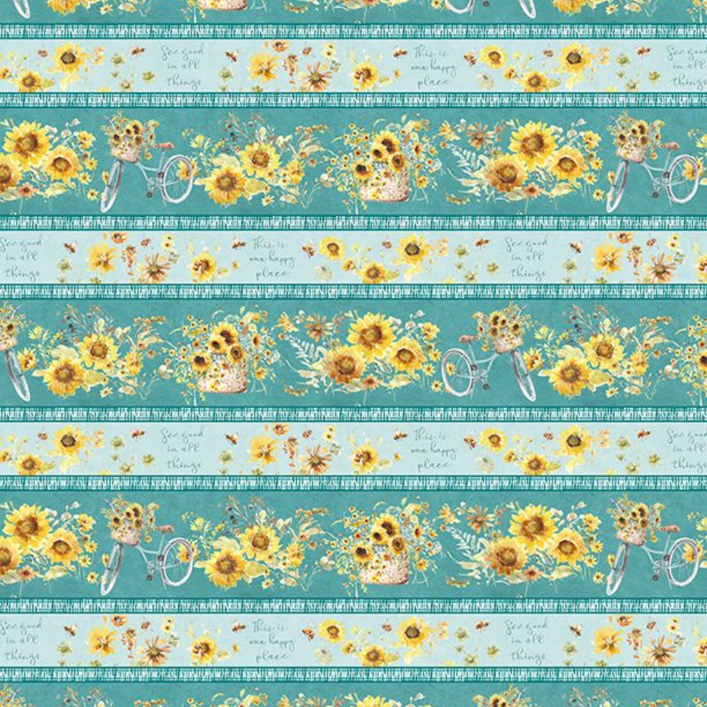 Sunflower Sweet FQ Bundled Fabric Collection by Lisa Audit