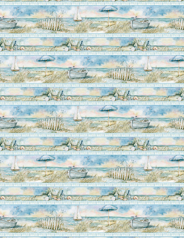 Wilmington Prints precut Coastal Sanctuary 2-1/2" Strips by Susan Winget for Wilmington Prints